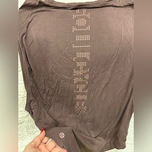 Soft purple sleeveless lulu lemon tank